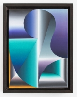 Oil on canvas, 40 x 30cm framed, 2023. photo© Alexei Kostromin