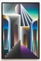 oil on canvas, 150 x 100cm framed, 2023. photo© Alexei Kostromin